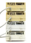 Apple 5 25  External Floppy Drive   A9m0107   Vintage - Lot Of 4  for Parts 