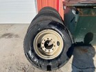 Used 295 75r22 5 Drive Tires On Steel Wheels