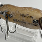 Vintage Heddon Meadow Mouse Fishing Lure Super Rare Tan Body Leather Tail Old