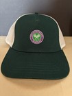 Wimbledon Tennis Cap The Championships Adjustable Cap  Green White W Logo