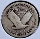 1927-p Standing Liberty Quarter - Silver Coin - Free Shipping -  30-23 