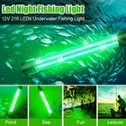 9000000lumens 12v Led Green Underwater Fishing Light Lamp Fish Attract Bright