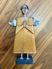 Mexican Folk Art Wooden Angel Victorias Purple