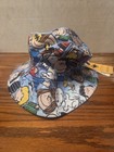 Peter Grimm Peanuts Characters Reversible Bucket Hat Snoopy Charlie Brown Lucy