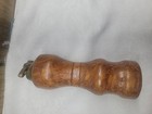 Lt - 1960 s 6 50  No Brand Wooden Tabletop Art Deco Cigarette Lighter