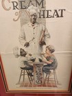 Cream Of Wheat Vintage Sign Framed   Matted Artist Edward Brewer Copyright 1919
