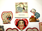 Vintage To Antique Valentines Day Cards Lot Of 9