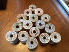 Lot Of 50 Empty Vintage Wooden Thread Spools All Small 1 1 4    W o Thread