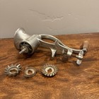 Vintage Universal No  2 Cast Iron Processing Hand Meat Grinder