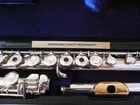 Armstrong 303b Reconditioned Silver Head Open Hole B Foot Flute Play Ready Nice