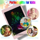 2pcs - Lcd Writing Tablet For Kids 8 5  Colorful Doodle Board Drawing Tablet