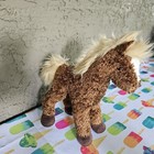 Vintage Douglas Cuddle Toys Brown Colt Horse Pony Mane Stuffed Animal Plush 10 