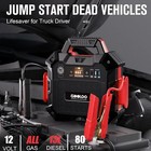 Gooloo 6750a Jump Starter Gt-truck Heavy Duty Car Lithium Jump Box Supersafe 12v