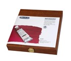 Schmincke   Mussini   Oil Paint   35ml   Wooden Box   Set Of 10 - Free Shipping 