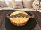 Vintage Architectural Wall Pediment Decor Bronze Finish