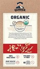Quaker Instant Oatmeal  Organic Regular  7 9 Oz