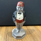 Antique   Vintage Cast Metal Shriner Figural Desk Paperweight