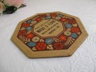 Vintage Advertising Coaster Maud S Flour Rea   Page Milling Co  Marshall  Mo 