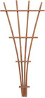 83737 48  Brown Wood Fan Trellis