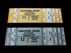 Grateful Dead Ticket Maine Me Augusta Civic 10 11 84 10 12 84 30 Trips 1984 Gdts