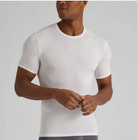 Tommy John Men s White 3 Pack Second Skin Modal Crewneck Undershirt  Large  l 