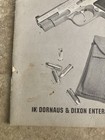 Original 1984 Bren Ten 10mm Auto Combat Pistol Brochure Catalog