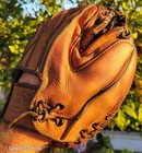 Vintage 1930s  Original Antique Al Lopez Endorsed Baseball Catchers Mitt  Glove 