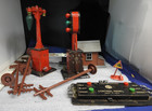 Misc Mixed Lot Of  Marx  Railroad  Tin Lithograph  Lionel Toys