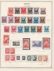 Romania Mint   Used Collection On 5 Pages 1947-1951
