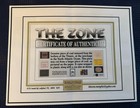 Rms Titanic Piece Of Coal Genuine Artifact 5x7 Matted W coa    