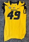 Missouri Tigers Game Worn Used Issued Jersey Lot Mizzou Sec Football