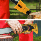 Chainsaw Teeth Sharpener 14-20in Chain Saw Blade Fast Sharpening W 6 Stone Tool