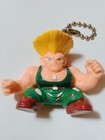Street Fighter Figure Key Chain Guile Mascot Capcom Retro Hobby Z Q6