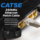 Cable Ethernet Cat5e De 100ft  350mhz  Compatible Con Pc  Laptop  M  dem Y M  s 