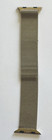 Authentic Apple Watch Band 45mm Magnetic Milanese Loop Stainless Steel Gold