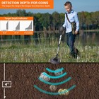 Underground Metal Detector Gold Digger Hunter Deep Sensitive Waterproof Coil