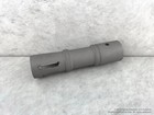 Ruger 10 22 Steel Muzzle Brake  Matte Silver W  Set Screw  1022  10-22