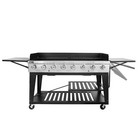 Royal Gourmet Large Event 8-burner Propane Gas Grill With Barbecue Cover Outdoor