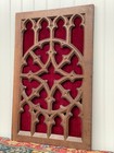An Exceptional Gothic Revival  Panel In Oak