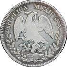 Mexico 8 Reales Pi 1830 J s  Potosi  Km  377 12