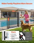 Vevor 4 X 2 5 Ft Pool Fence Gate Detachable Inground Pool Gate With Lock Black