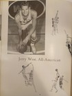 Jerry West College Senior Yearbook 1959 Nba Los Angeles Lakers The Logo