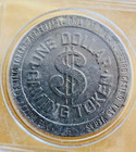Gaming Token   1979 Silverbird Casino   Las Vegas Nevada 1 Dollar Fair Condition