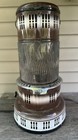 Antique Perfection 750 Kerosene Heater W  Pyrex Glass Globe