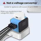 International Travel Adapter Universal Power Adapter Worldwide All In 1   4usb-a