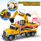 Kids Toys For 3 4 5 6 7 8 Years Old Boys  15  Excavator Truck Toy With Lights  S
