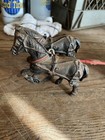 Arcade Cast Iron Horse And Wagon Mccormick Deering 1930s