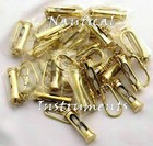 Lot Of 100 Brass Hourglass Key-ring Nautical Sand Timer Key-chain Christmas Gift