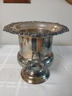 Vintage Silver Plated Champagne Bucket With Handles - Fb Rogers 