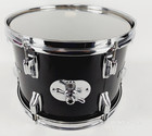 1970 s Rogers 9x13 Jet Black Pearl Wood Tom Tom Script Rogers 1972 Free Shipping